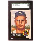  Preview image for 1953 Topps Jim Wilson #208 High # SGC 4 