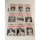  Preview image for 9 1961 Topps Baseball Scoops Cards 