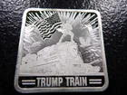  Preview image for 1 oz. .999 FINE SILVER Trump Train 