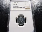  Preview image for 1943 Lincoln Steel Wheat Cent - NGC MS66 