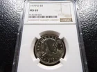  Preview image for 1979-D Susan B. Anthony Dollar - NGC 