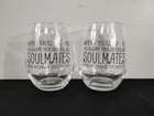  Preview image for Lot# 182 - The Office Soulmates Wine Gla 