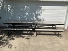  Preview image for Lot# 34 - FOLD UP SCHOOL STYLE TABLE - 5 