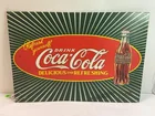  Preview image for Lot# 56 - COCA-COLA EMBOSSED METAL SIGN  