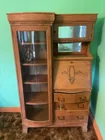  Preview image for Lot# 123 - VINTAGE OAK SECRETARY WITH CU 