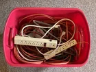 Preview image for Lot# 191 - TOTE FULL OF EXTENSION CORDS, 