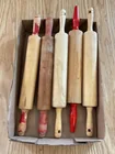  Preview image for Lot# 192 - LOT OF 5 VINTAGE WOOD ROLLING 