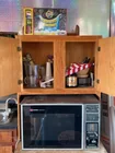  Preview image for Lot# 199 - MICROWAVE STAND WITH MICROWAV 