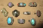  Preview image for 10 Sterling Rings 