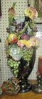  Preview image for Iridescent Majolica Vase w/ 3D Relief 