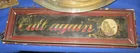  Preview image for 'Call Again' Vintage Sign 