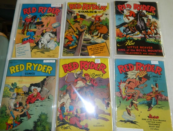 Find & Bid On Vtg Red Ryder Comics - Now For Sale At Auction