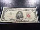  Preview image for 1963 Series $5.00 RED SEAL Banknote 