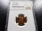  Preview image for 1955 Lincoln Wheat Cent - NGC MS66 RD 