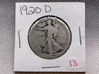  Preview image for Lot# 13 - 1920-D WALKING LIBERTY HALF DO 