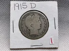  Preview image for Lot# 1 - 1915-D BARBER HALF DOLLAR 