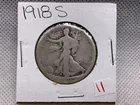  Preview image for Lot# 11 - 1918-S WALKING LIBERTY HALF DO 