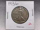  Preview image for Lot# 21 - 1936 WALKING LIBERTY HALF DOLL 