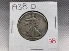  Preview image for Lot# 28 - 1938-D WALKING LIBERTY HALF DO 