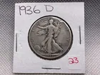  Preview image for Lot# 23 - 1936-D WALKING LIBERTY HALF DO 