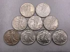  Preview image for Lot# 32 - LOT OF (9) 1944 WALKING LIBERT 