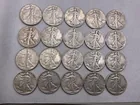  Preview image for Lot# 34 - LOT OF (20) WALKING LIBERTY HA 