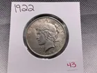  Preview image for Lot# 43 - 1922 PEACE DOLLAR 