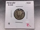 Preview image for Lot# 78 - 1921 MERCURY DIME 