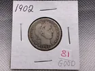  Preview image for Lot# 81 - 1902 BARBER QUARTER 