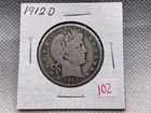  Preview image for Lot# 102 - 1912-D BARBER HALF DOLLAR 