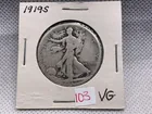  Preview image for Lot# 103 - 1919-S WALKING LIBERTY HALF D 