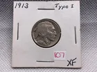  Preview image for Lot# 107 - 1913 TYPE 1 BUFFALO NICKEL XF 