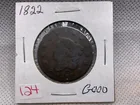  Preview image for Lot# 124 - 1822 LARGE CENT GOOD 