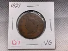  Preview image for Lot# 127 - 1827 LARGE CENT VG 