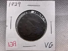  Preview image for Lot# 129 - 1829 LARGE CENT VG 