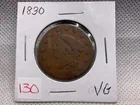  Preview image for Lot# 130 - 1830 LARGE CENT VG 
