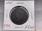  Preview image for Lot# 134 - 1835 LARGE CENT FINE 