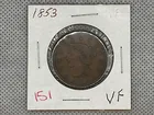  Preview image for Lot# 151 - 1853 LARGE CENT VF 