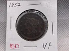  Preview image for Lot# 150 - 1852 LARGE CENT VF 