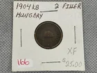  Preview image for Lot# 166 - 1904-KB HUNGARY 2 FILLER 