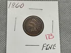  Preview image for Lot# 173 - 1860 INDIAN CENT FINE 