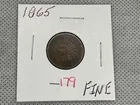  Preview image for Lot# 179 - 1865 INDIAN CENT FINE 