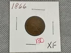  Preview image for Lot# 180 - 1866 INDIAN CENT XF 