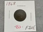  Preview image for Lot# 182 - 1868 INDIAN CENT FINE 