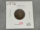  Preview image for Lot# 188 - 1876 INDIAN CENT VG 