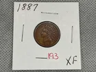 Preview image for Lot# 193 - 1887 INDIAN CENT XF 