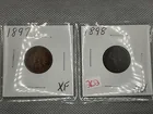  Preview image for Lot# 202 - 1897 XF & 1898 XF INDIAN CENT 