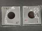  Preview image for Lot# 201 - 1895 XF & 1896 XF INDIAN CENT 