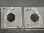  Preview image for Lot# 206 - 1907 XF & 1908 XF INDIAN CENT 