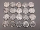  Preview image for Lot# 216 - LOT OF 20 SILVER ROOSEVELT DI 